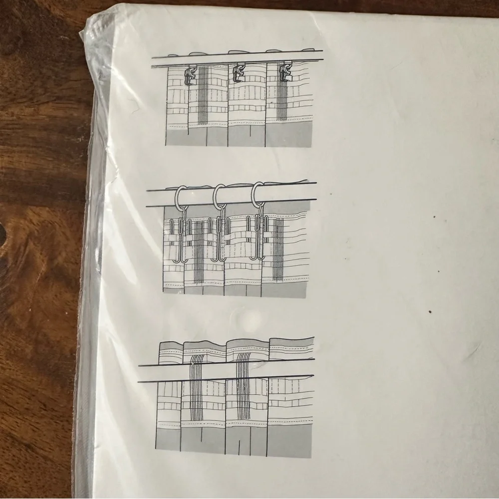 IKEA Vivan grey‎ curtains x 2 new in package